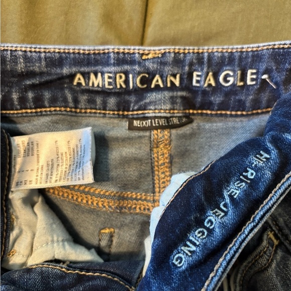 American Eagle Next Level Stretch Hi Rise Jegging Jeans Women’s Size 4 R - Picture 3 of 5